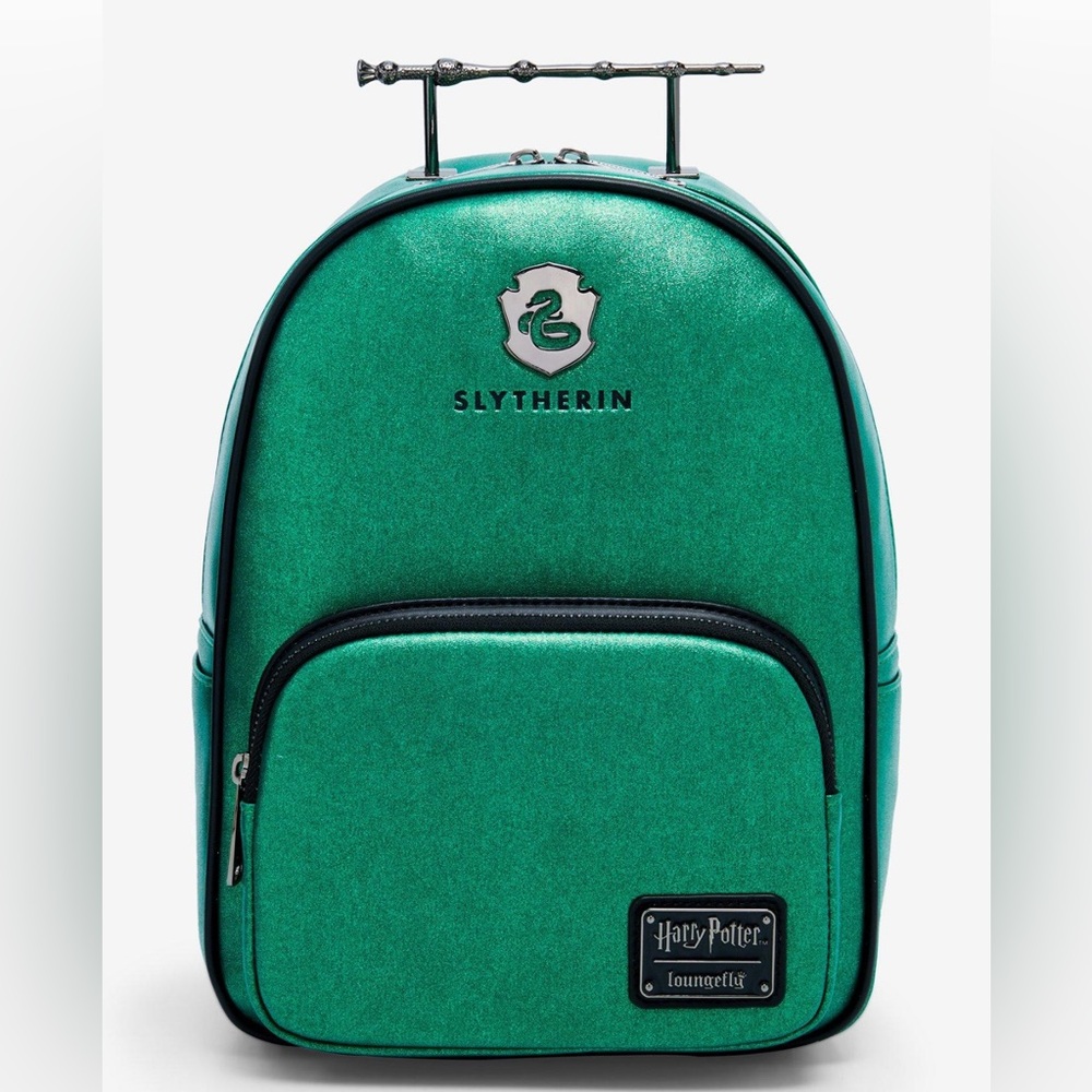 Loungefly Harry Potter Slytherin Elder Wand Mini Backpack